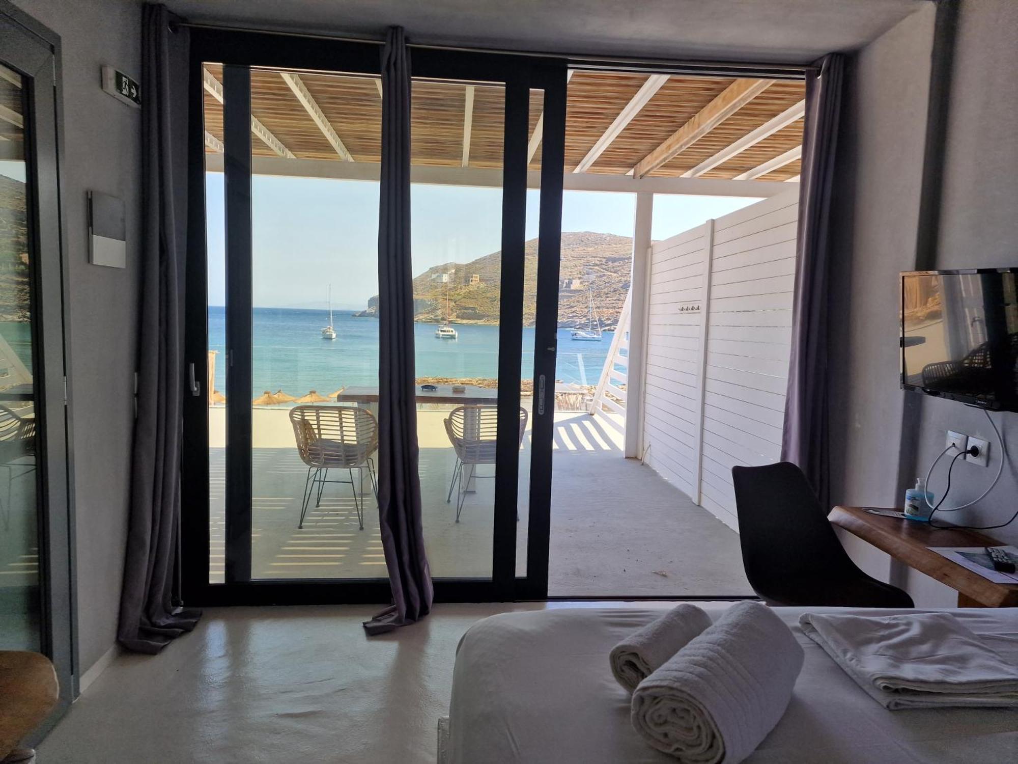 Spathi Beach Suites Kea חדר תמונה